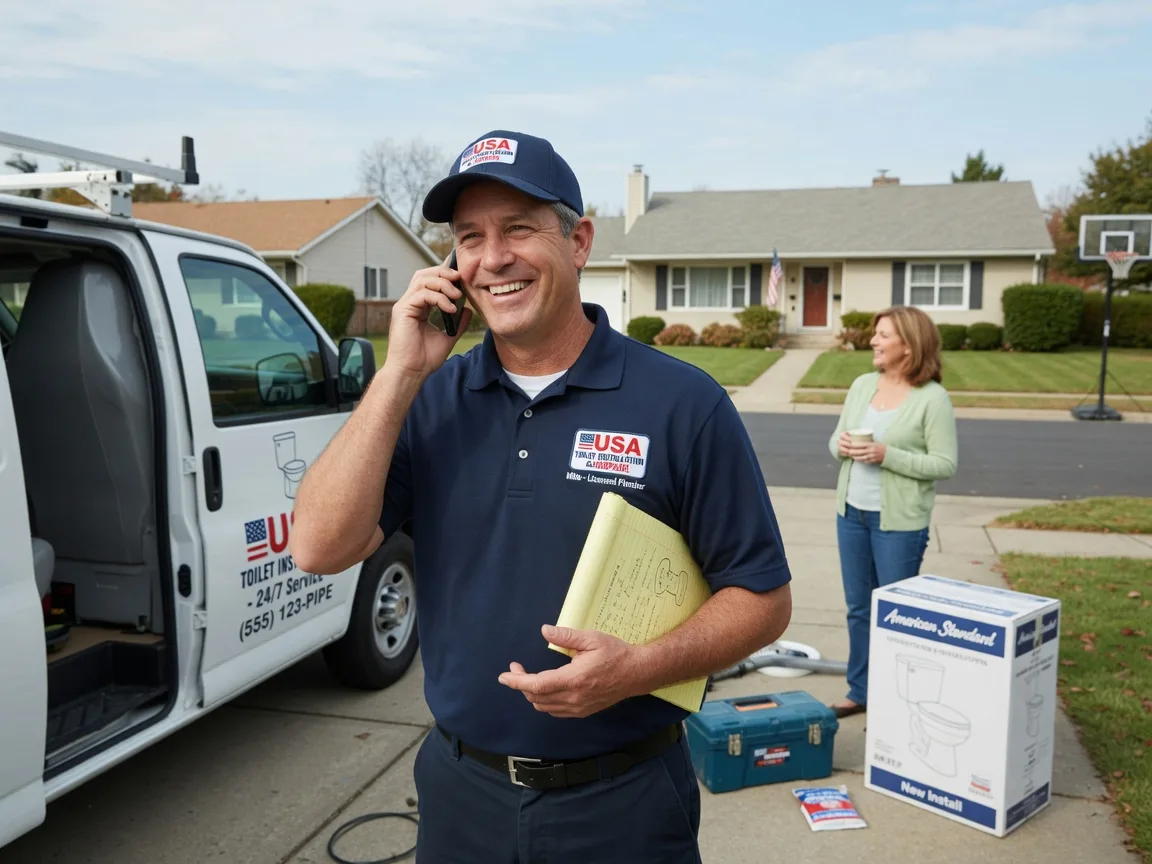 Toilet Installation Lambertville, MI FAQs